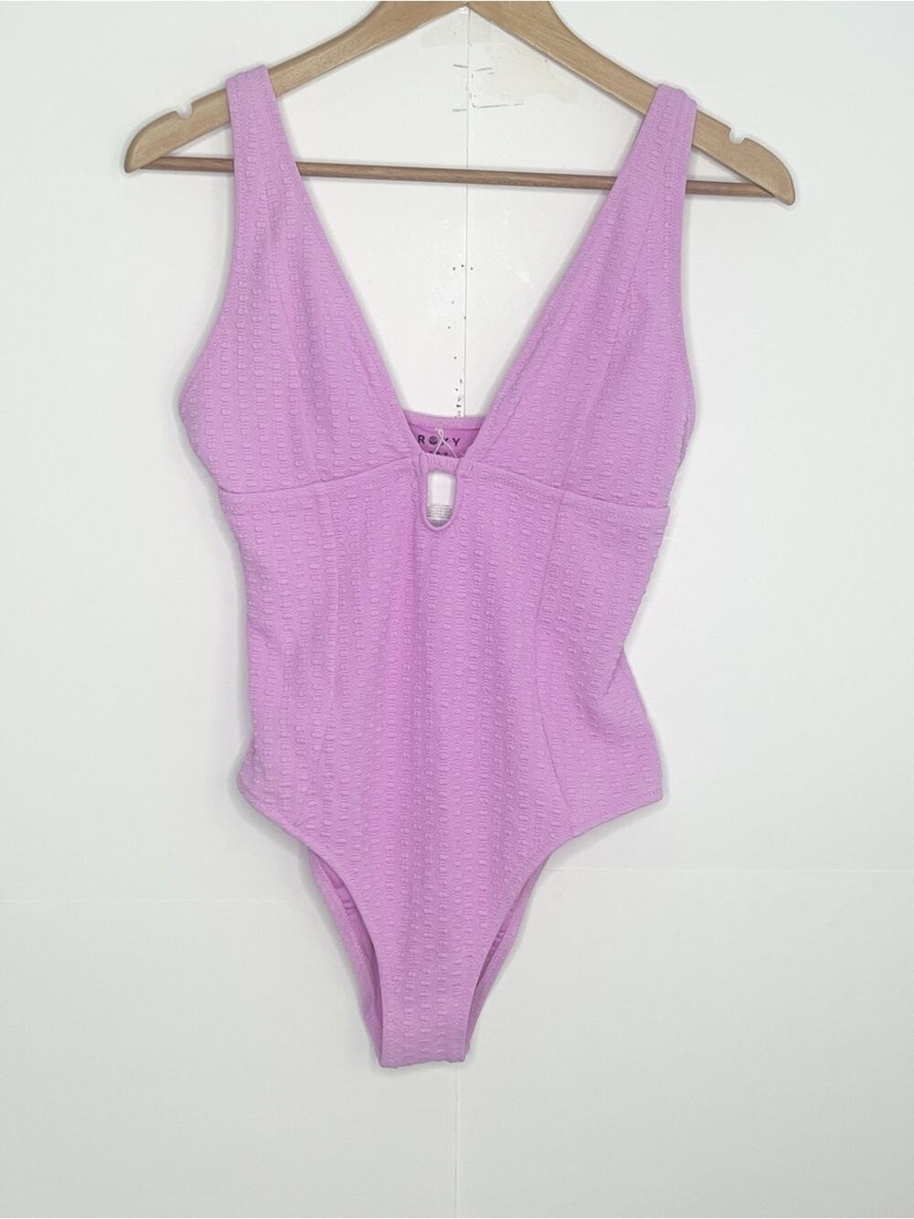 Roxy Haliewa Plunge 1 Piece SwimSuit Size Medium